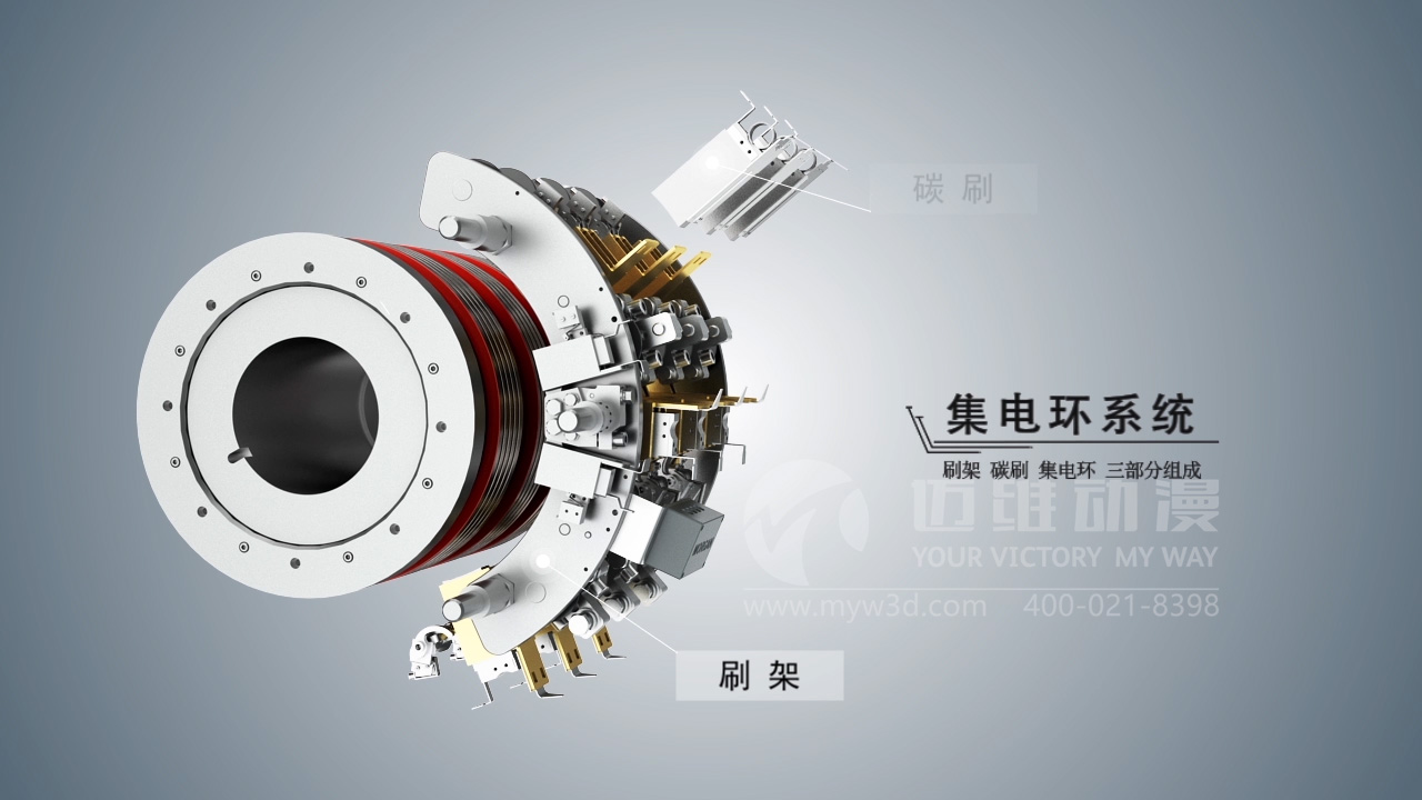 風力發電產品演示三維動畫