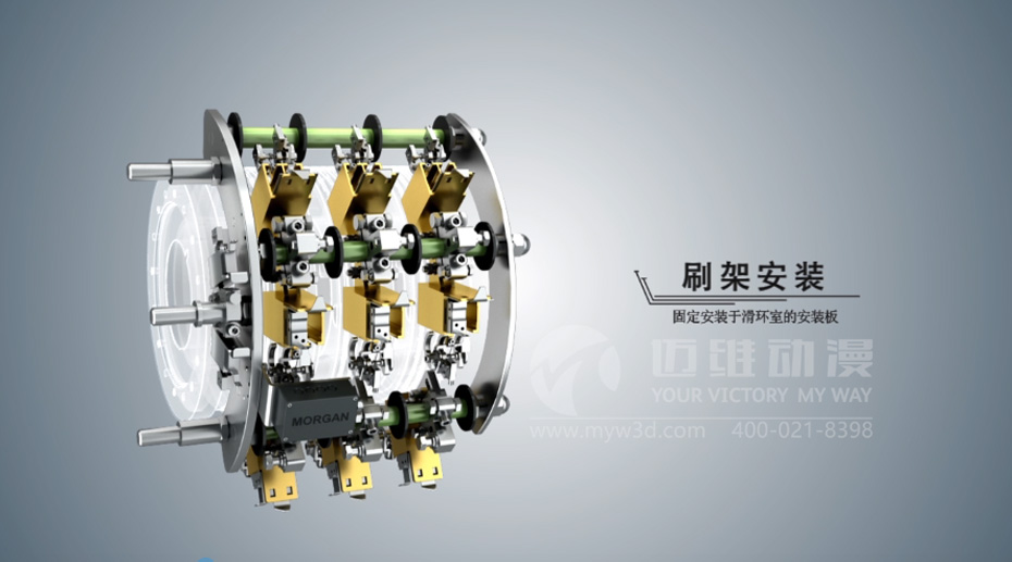 風力發電產品演示三維動畫