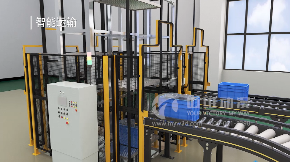 產(chǎn)線智能倉儲(chǔ)生產(chǎn)工藝三維動(dòng)畫 產(chǎn)線智能倉儲(chǔ)生產(chǎn)工藝三維動(dòng)畫
