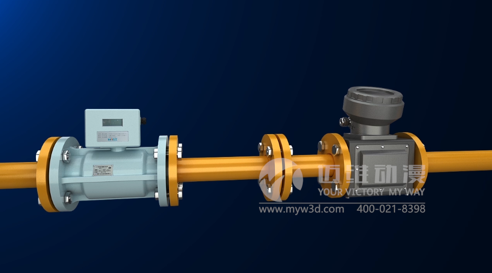 流量計產(chǎn)品演示動畫 流量計產(chǎn)品演示動畫