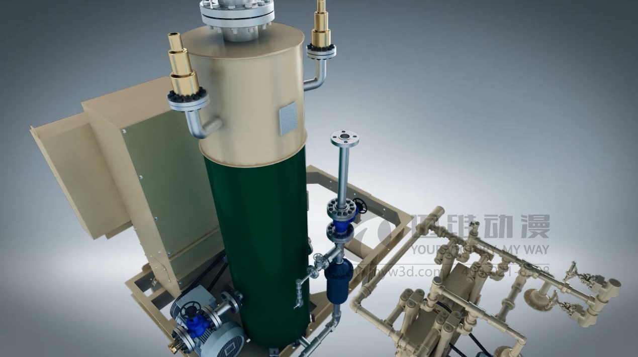 蒸汽鍋爐三維動(dòng)畫演示 蒸汽鍋爐三維動(dòng)畫演示