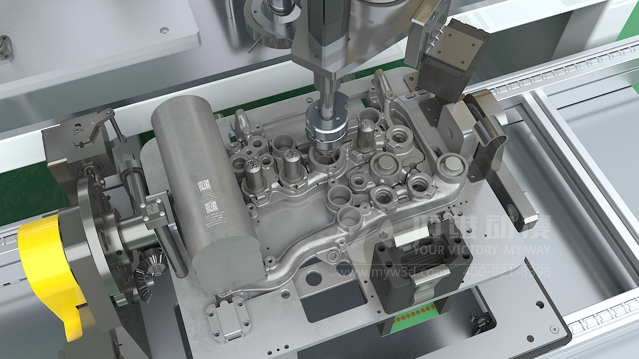 特斯拉汽車生產線三維動畫展示(圖3) 特斯拉汽車生產線三維動畫展示(圖3)