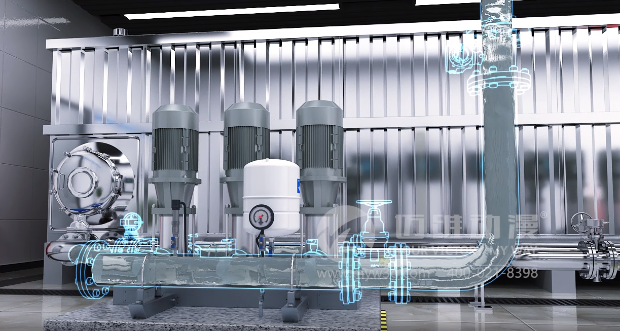 熱烈祝賀上海邁維動漫科技有限公司與上海上源泵業制造有限公司星源二次供水系統三維動畫項目制作圓滿完成!(圖1) 熱烈祝賀上海邁維動漫科技有限公司與上海上源泵業制造有限公司星源二次供水系統三維動畫項目制作圓滿完成!(圖1)