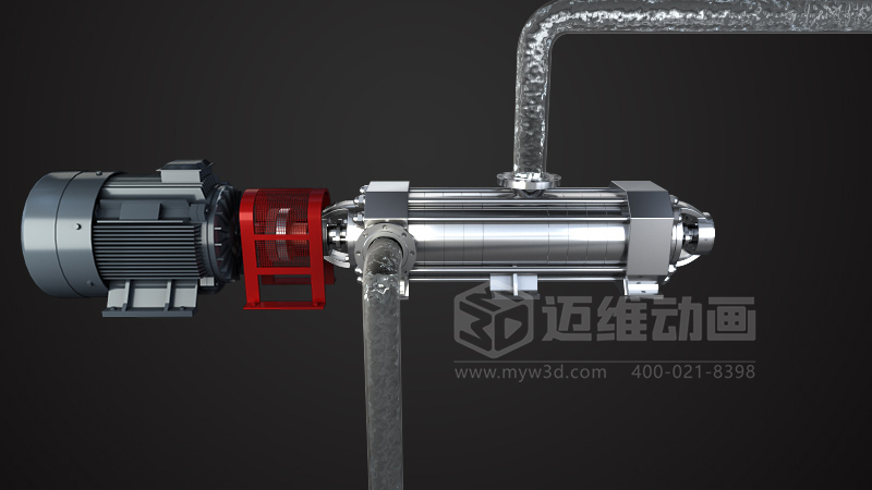 自平衡型耐磨多級離心泵三維動畫展示(圖3) 自平衡型耐磨多級離心泵三維動畫展示(圖3)