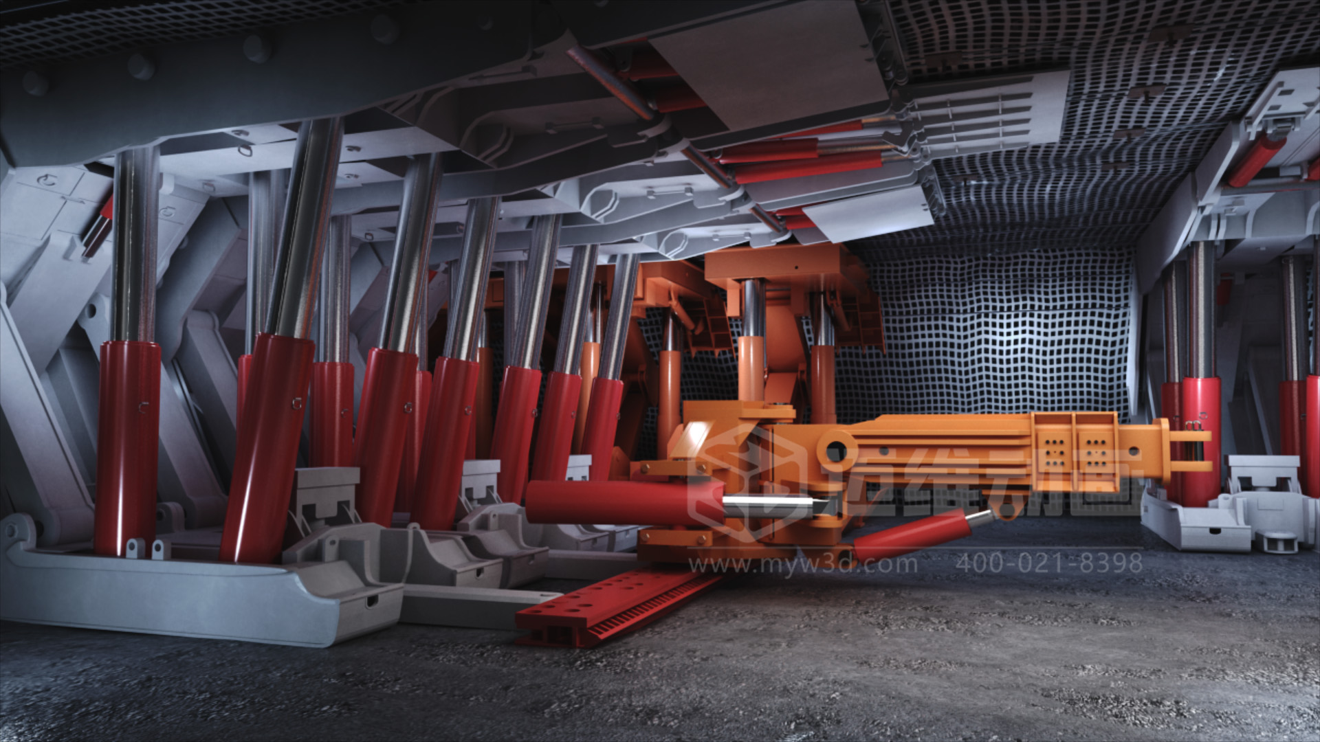 礦用井下支架拆卸安裝施工三維動(dòng)畫展示(圖1) 礦用井下支架拆卸安裝施工三維動(dòng)畫展示(圖1)