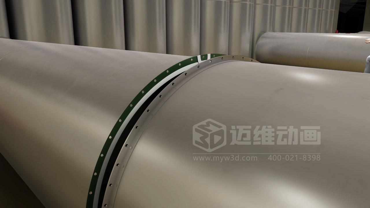 工藝排氣系統工程施工三維動畫展示(圖3)