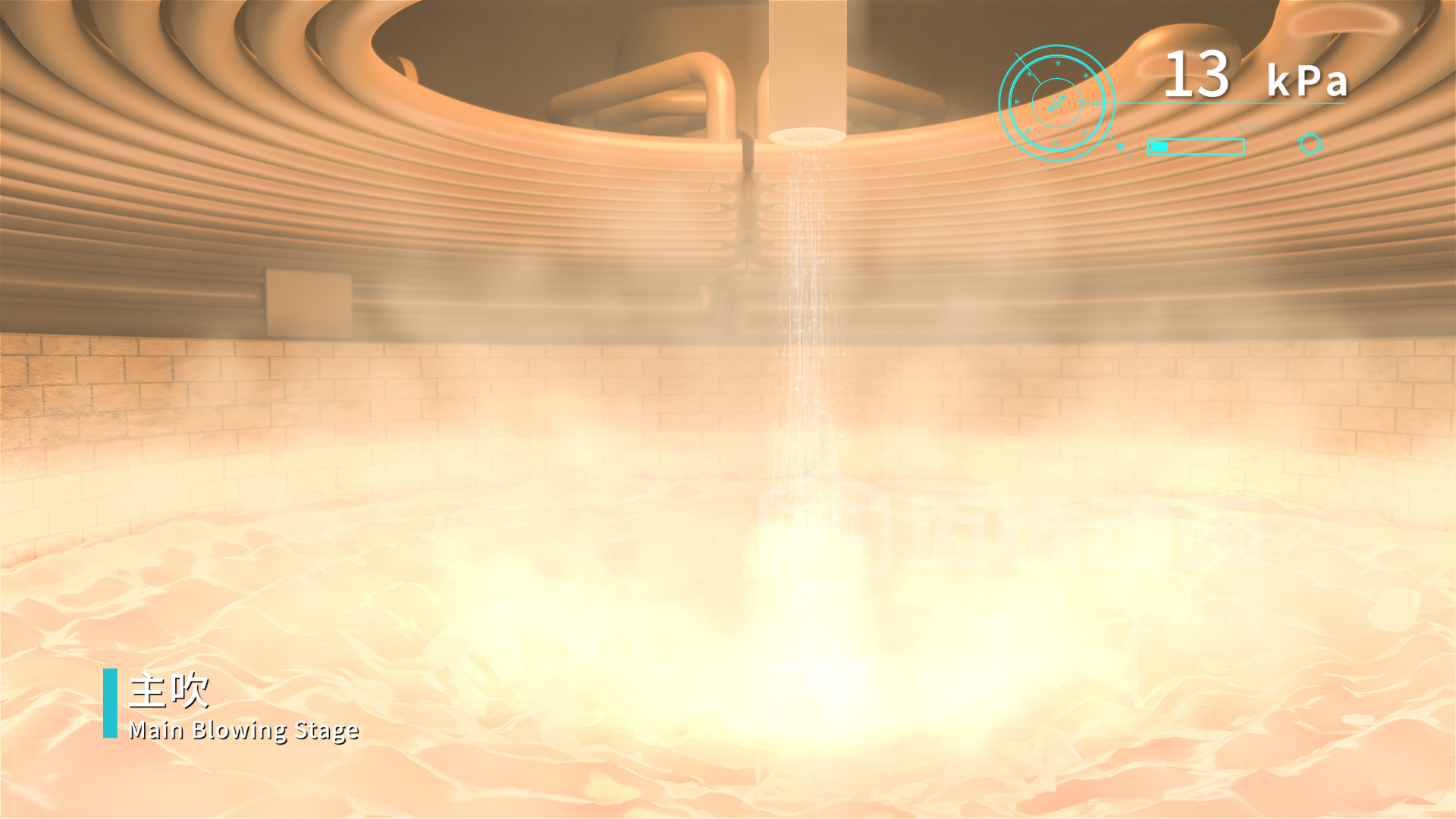 VOD真空精煉爐熔煉工藝流程三維動(dòng)畫展示(圖3) VOD真空精煉爐熔煉工藝流程三維動(dòng)畫展示(圖3)