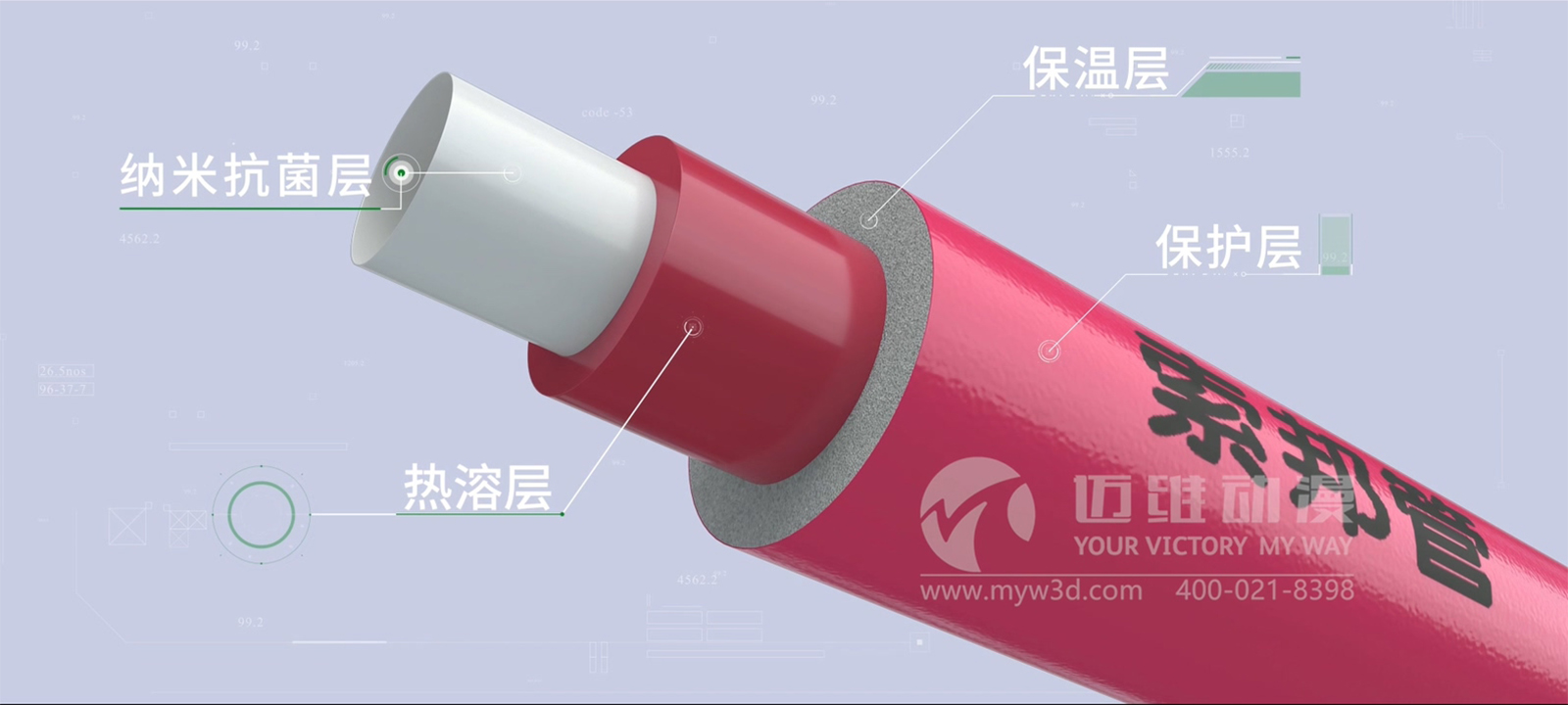 建材管道三維動畫展示(圖2) 建材管道三維動畫展示(圖2)