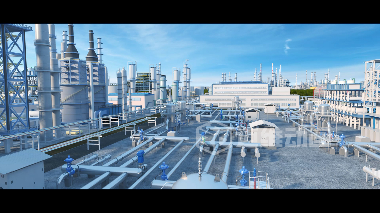 化工行業全流程自動化三維動畫宣傳片展示(圖2) 化工行業全流程自動化三維動畫宣傳片展示(圖2)