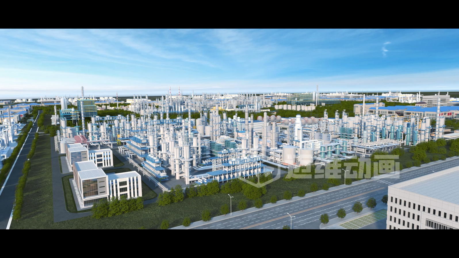 化工行業全流程自動化三維動畫宣傳片展示(圖3) 化工行業全流程自動化三維動畫宣傳片展示(圖3)