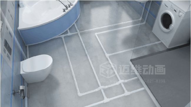 三維動畫如何重塑管道行業營銷格局?深度解析家裝管材3D可視化傳播利器(圖6) 三維動畫如何重塑管道行業營銷格局?深度解析家裝管材3D可視化傳播利器(圖6)