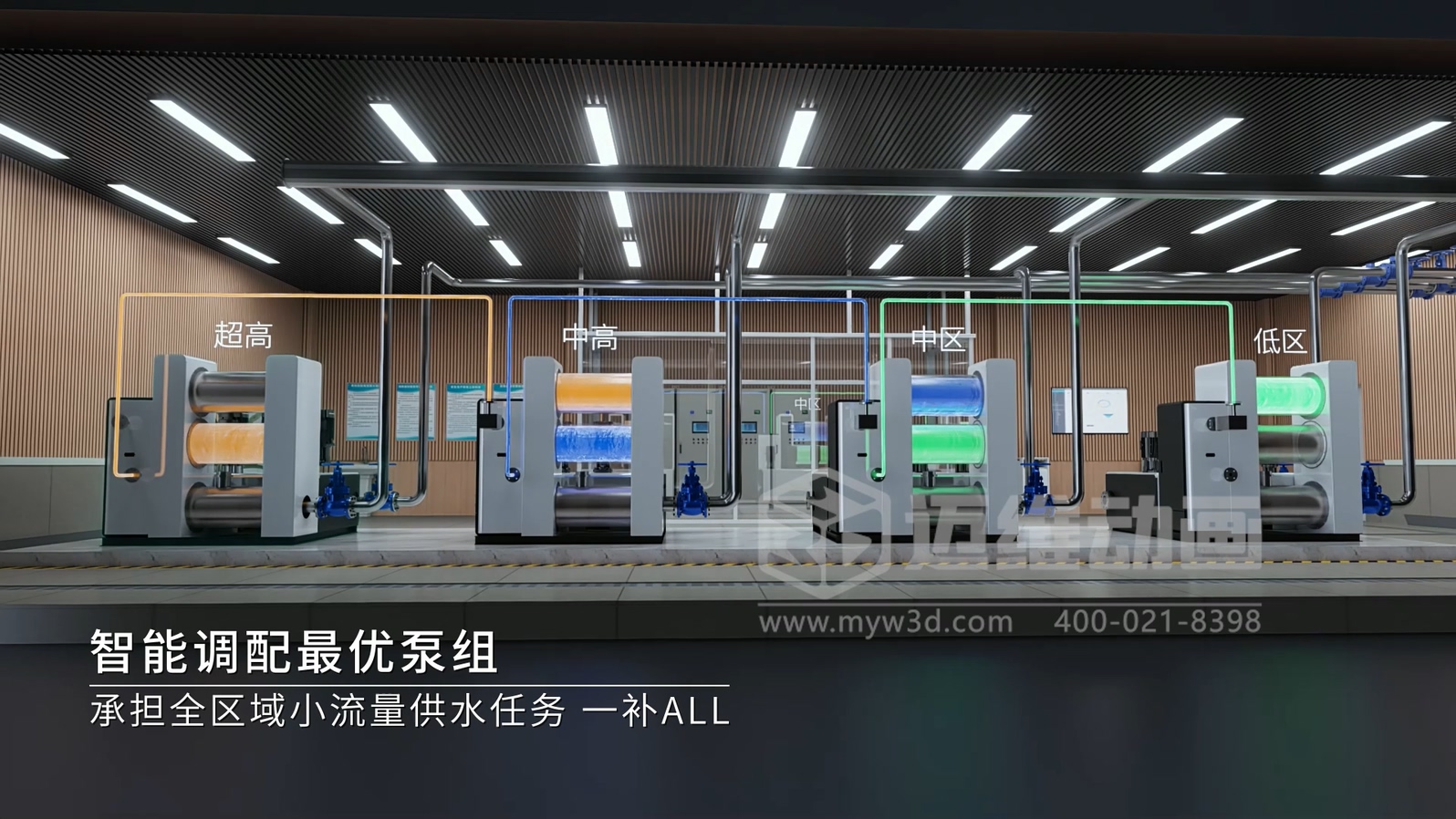 三罐式無(wú)負(fù)壓供水設(shè)備三維動(dòng)畫(huà):解鎖二次供水可視化新未來(lái)(圖2) 三罐式無(wú)負(fù)壓供水設(shè)備三維動(dòng)畫(huà):解鎖二次供水可視化新未來(lái)(圖2)