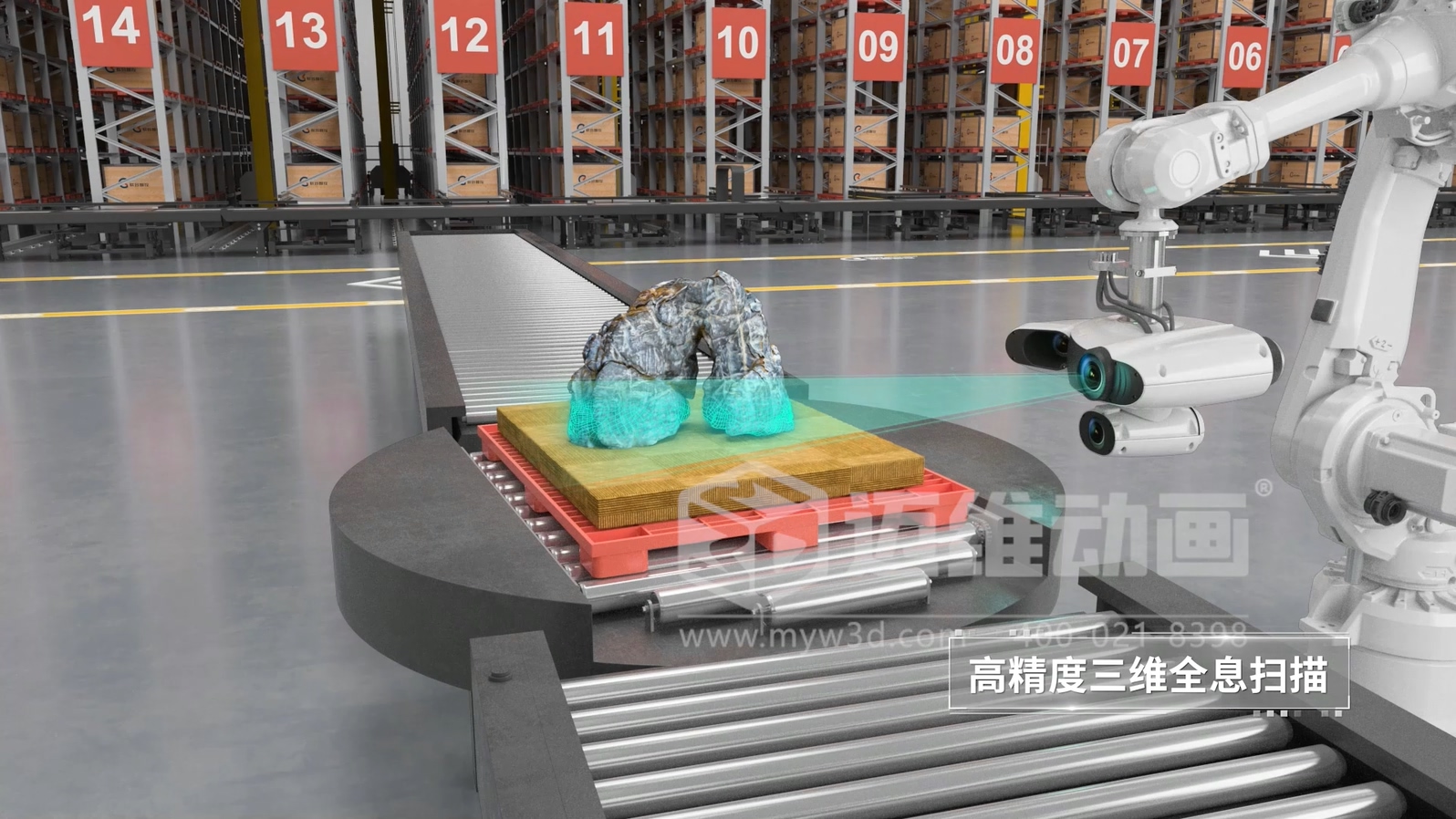 聯合智控超級工廠生產線三維動畫(圖3) 聯合智控超級工廠生產線三維動畫(圖3)