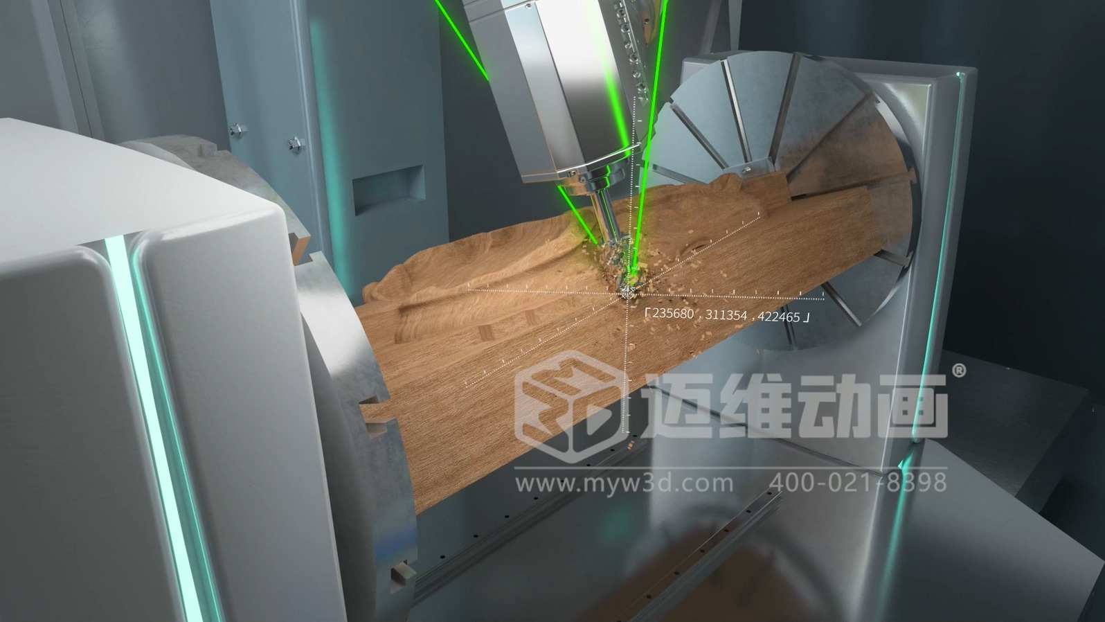 聯合智控超級工廠生產線三維動畫(圖4) 聯合智控超級工廠生產線三維動畫(圖4)