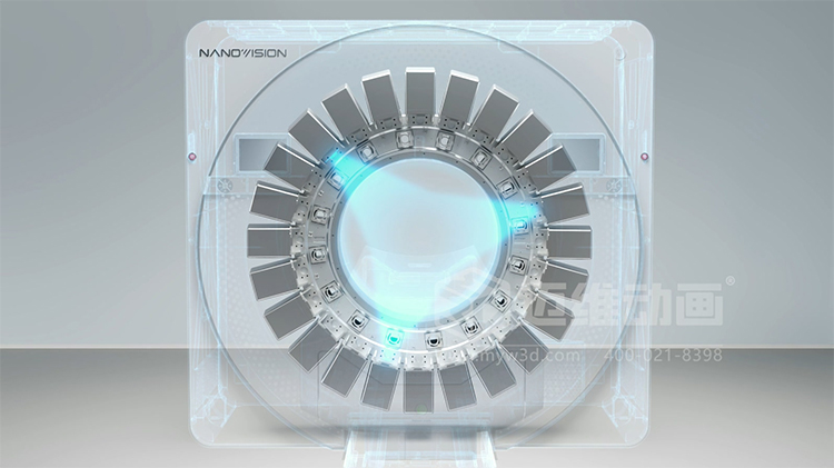 靜態(tài)CT 原理三維動(dòng)畫(圖2) 靜態(tài)CT 原理三維動(dòng)畫(圖2)