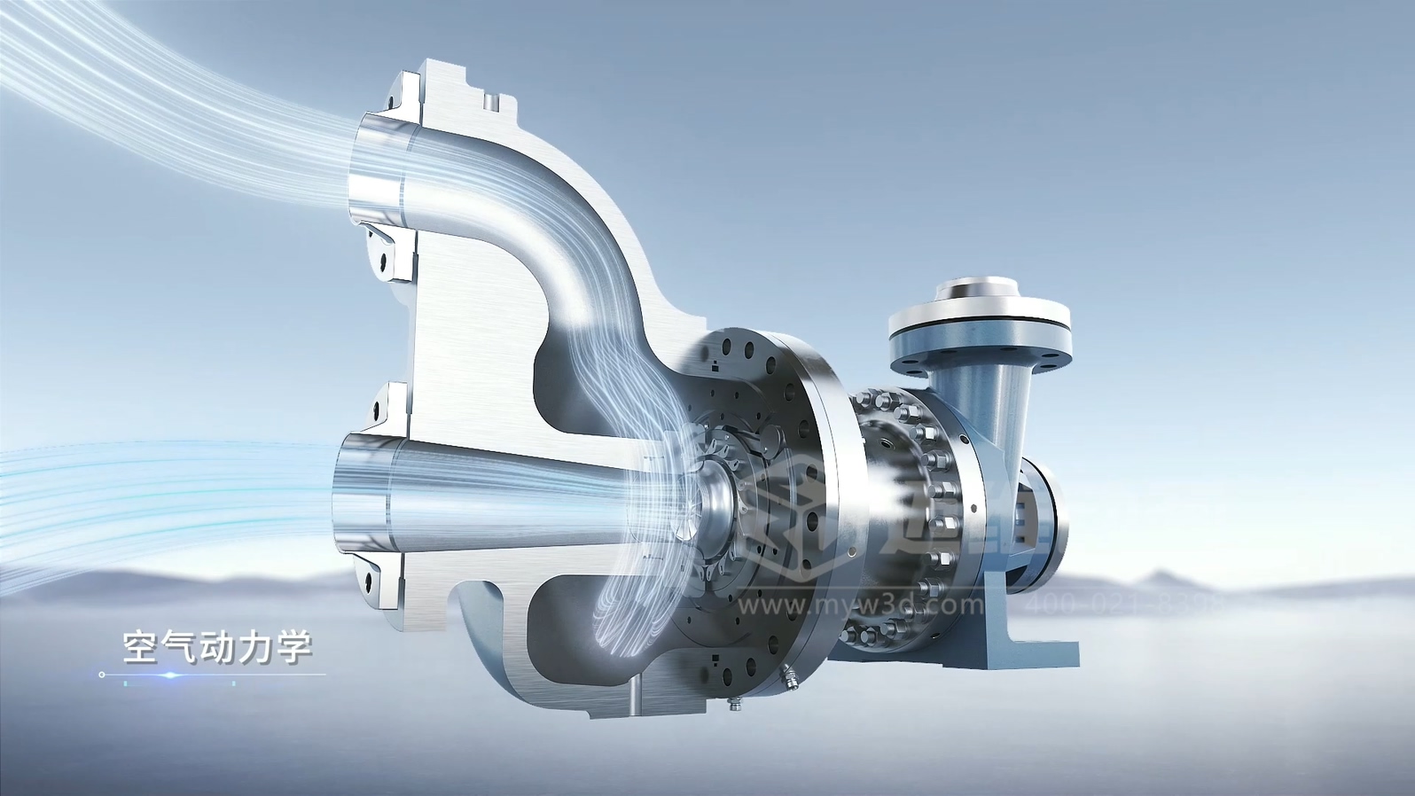 鋼鐵齒輪的能量密碼：3D 動(dòng)畫解鎖透平膨脹機(jī)工作原理的視覺密鑰！(圖2)