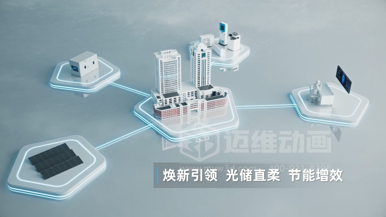 光儲直柔系統 3D 動畫展示(圖8)