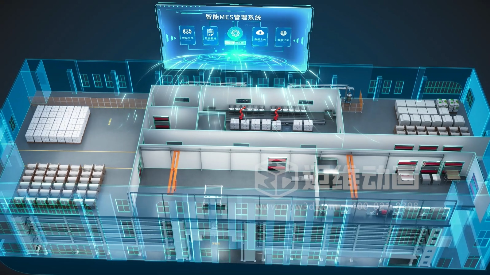 別再空想智慧工廠！工業自動化三維動畫帶您看透每一個運轉細節(圖1)