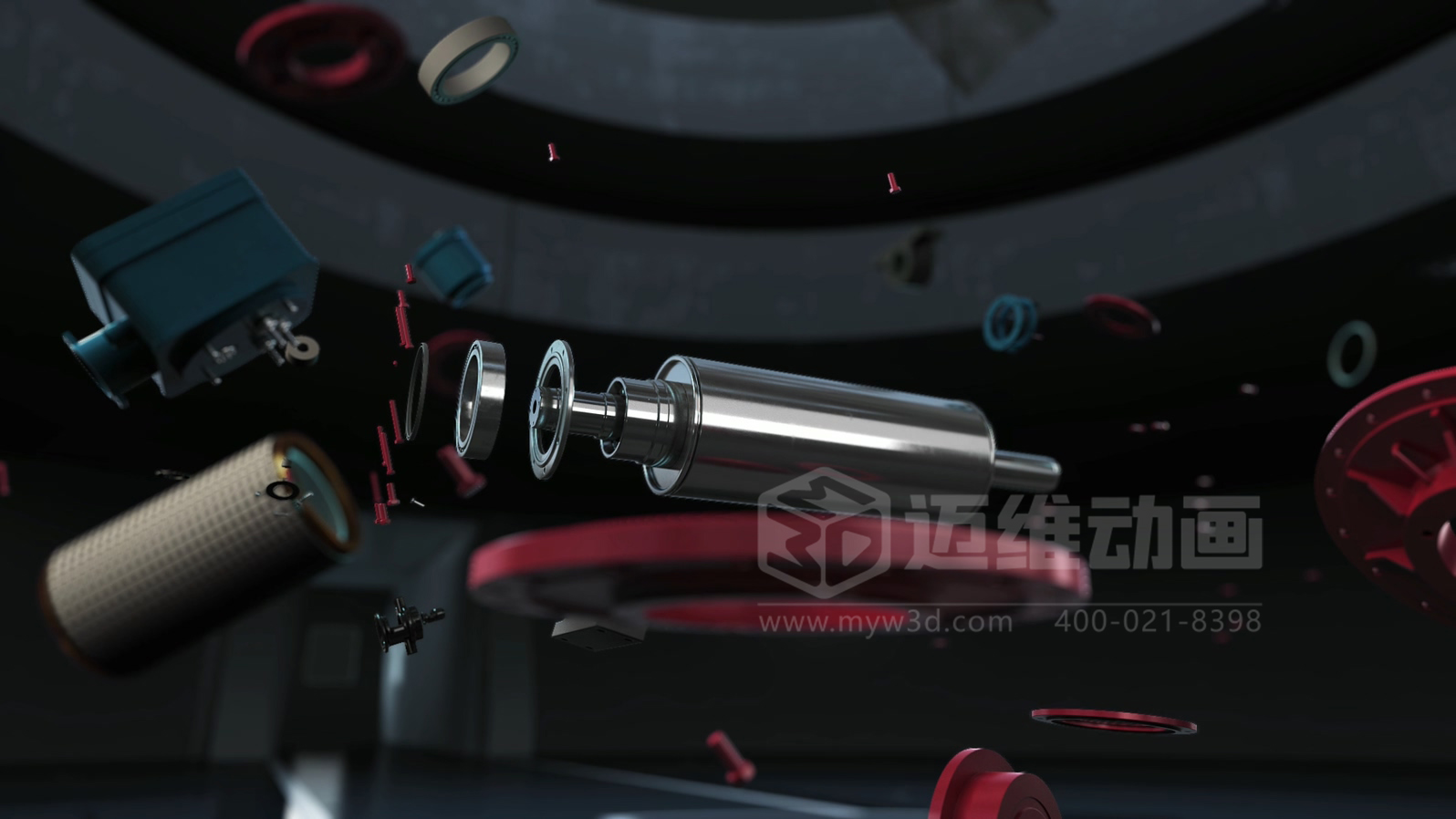 電機企業選型必看！三維動畫還原永磁直驅電機全場景表現：從結構、效能到場景應用，可視化看懂 “無齒輪驅動” 黑科技(圖1)