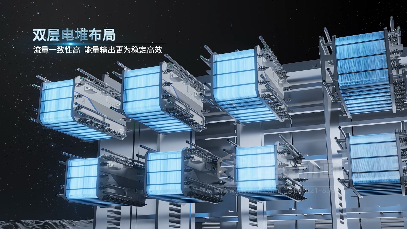 全釩液流儲能系統產品三維動畫(圖3)