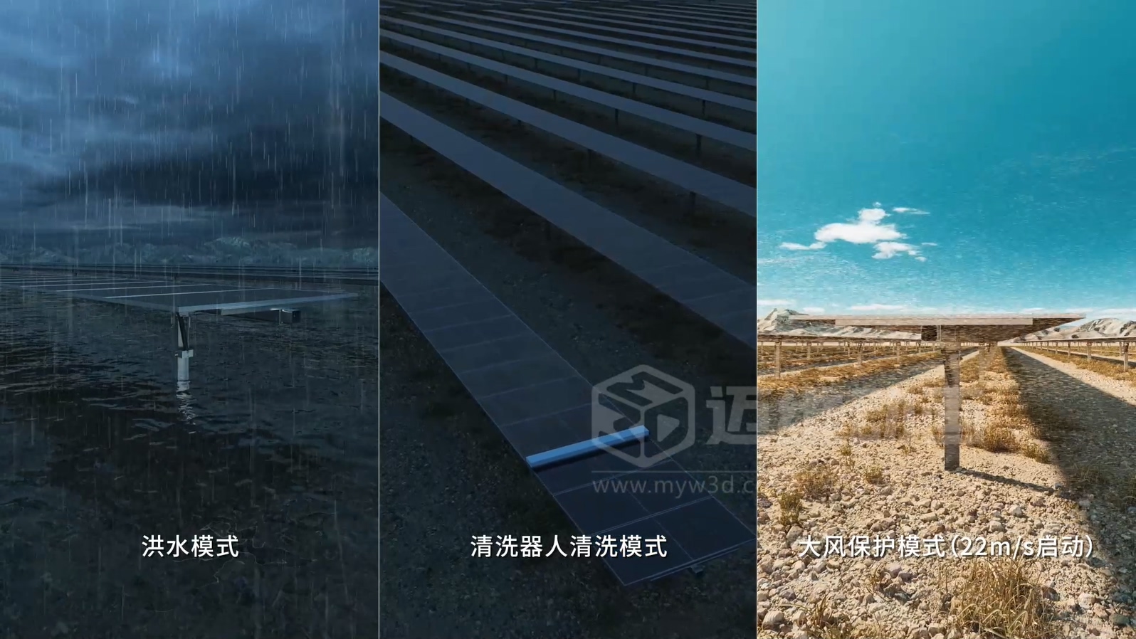 光伏支架企業(yè)營銷破局：從 “文字說” 到 “動(dòng)畫看”，跟蹤支架 3D 動(dòng)畫讓技術(shù)傳遞效率翻 3 倍(圖3)