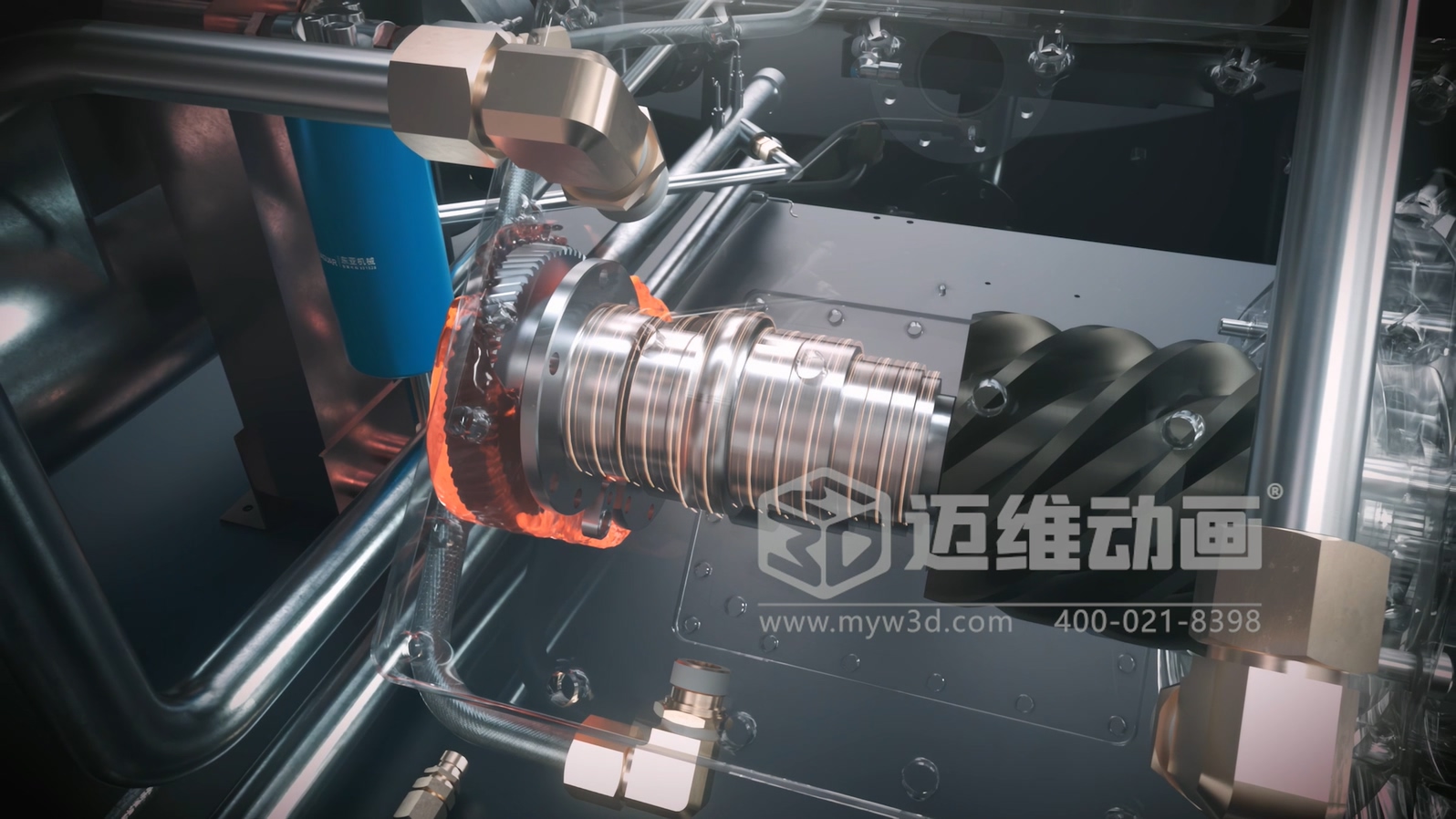 壓縮機(jī) “透視” 震撼來(lái)襲!三維動(dòng)畫(huà)拆解內(nèi)部結(jié)構(gòu),系統(tǒng)原理看得見(jiàn),核心材質(zhì)細(xì)節(jié)拉滿(mǎn)!(圖2) 壓縮機(jī) “透視” 震撼來(lái)襲!三維動(dòng)畫(huà)拆解內(nèi)部結(jié)構(gòu),系統(tǒng)原理看得見(jiàn),核心材質(zhì)細(xì)節(jié)拉滿(mǎn)!(圖2)