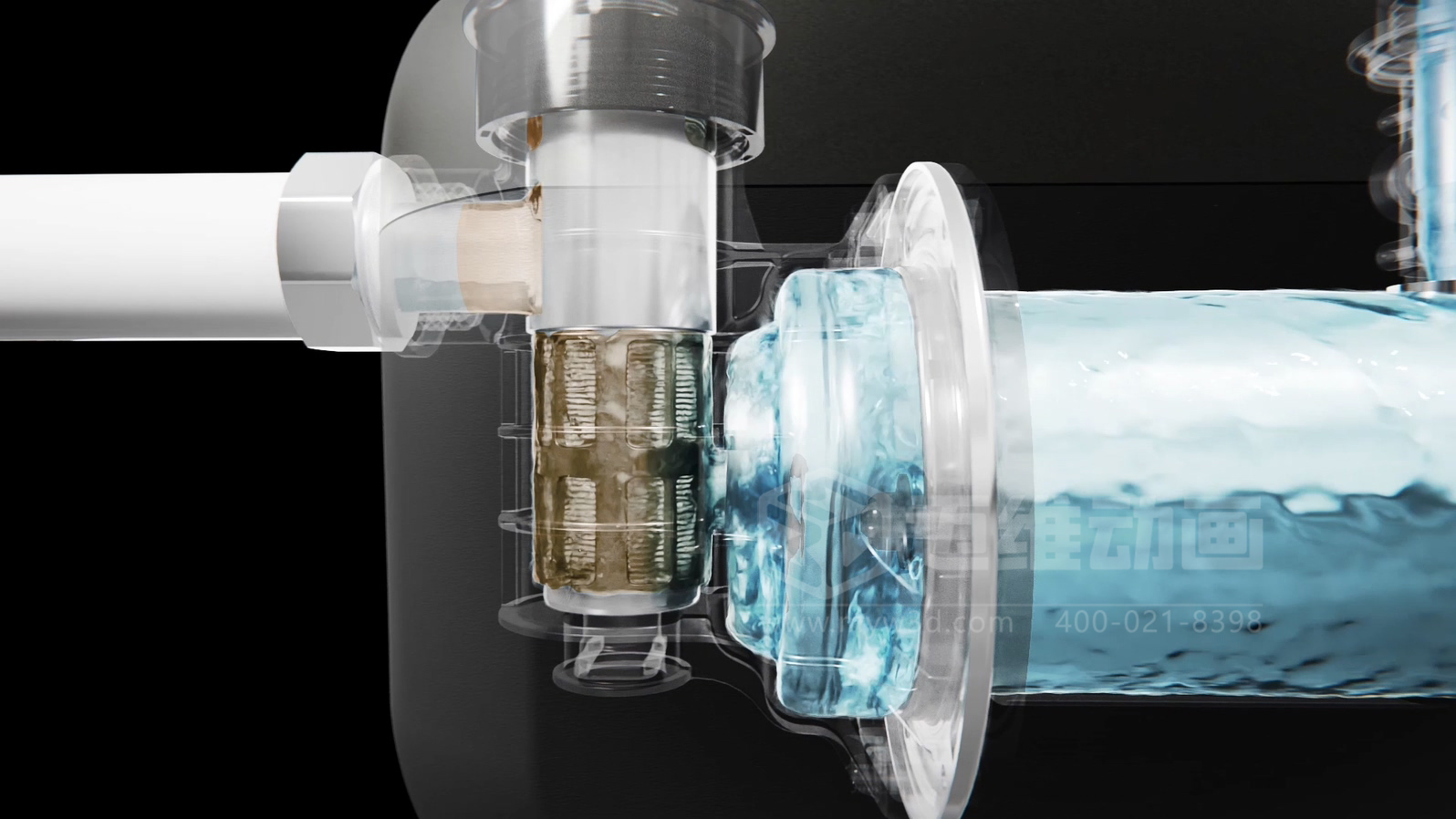 告別抽象圖解:水泵三維動畫,把流體機械內部結構與工作原理 “搬” 到眼前?(圖2) 告別抽象圖解:水泵三維動畫,把流體機械內部結構與工作原理 “搬” 到眼前?(圖2)