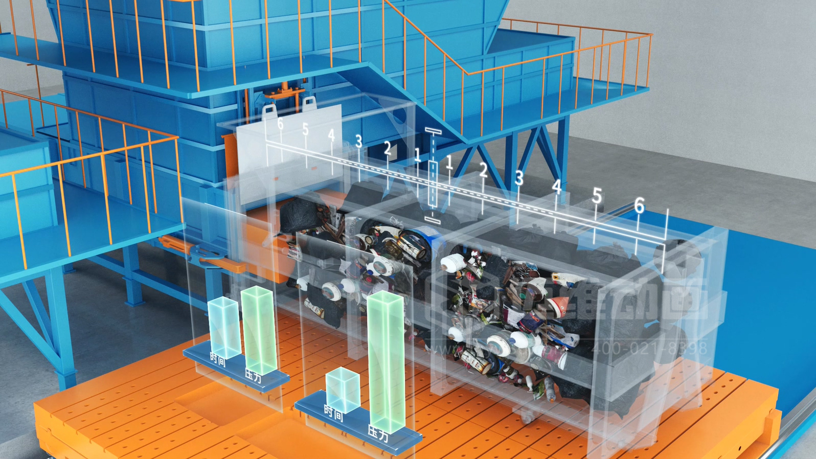 環(huán)衛(wèi)一體化處理工藝三維動畫(圖4)