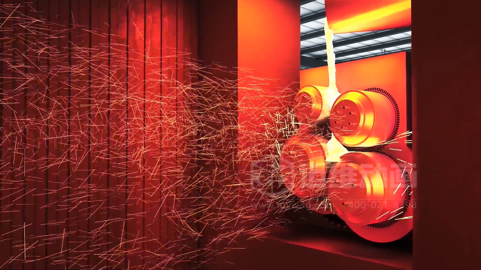 生活垃圾焚燒飛灰 “水洗 + 熔融” 資源化處理技術三維動畫(圖10)