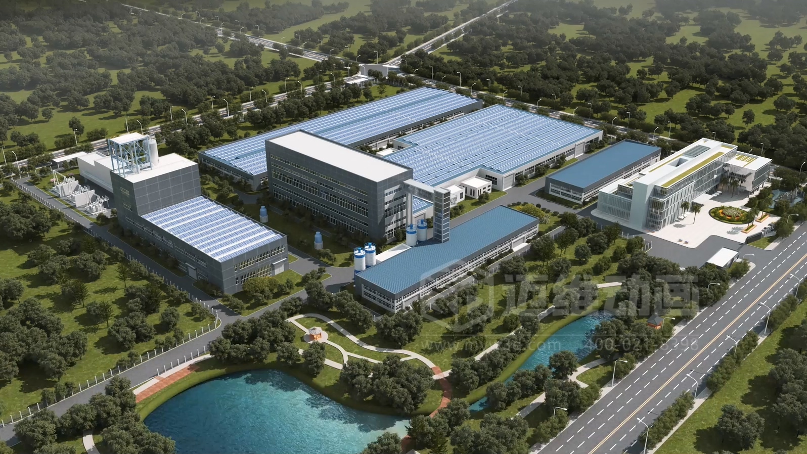 生活垃圾焚燒飛灰熔鹽熔融資源化工藝技術(shù)三維動(dòng)畫(huà)(圖1)