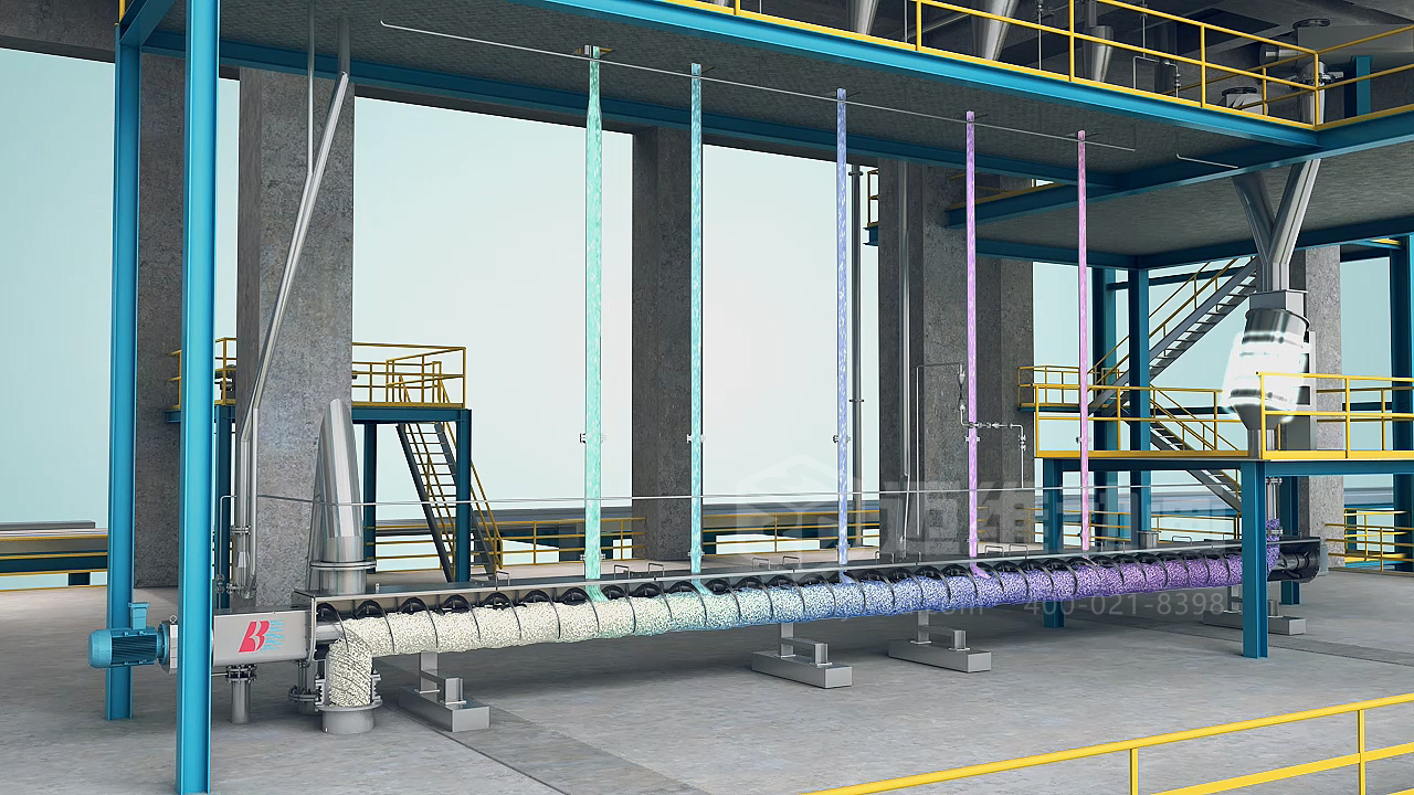 粉粒體物料處理系統三維動畫(圖3)